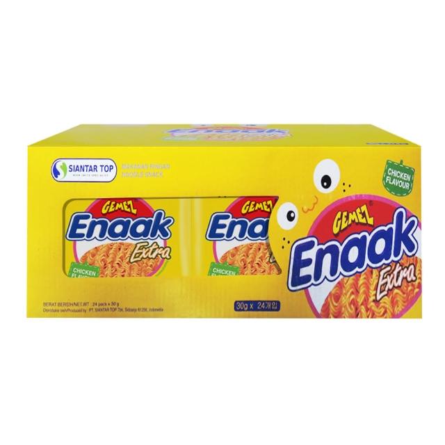 【enaak 小雞麵】韓式小雞麵雞汁味720g(30gx24包/盒)