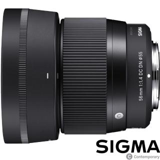 【Sigma】56mm F1.4 DC DN Contemporary for FUJIFILM X 富士(公司貨 望遠大光圈人像鏡 APS-C微單眼鏡頭)
