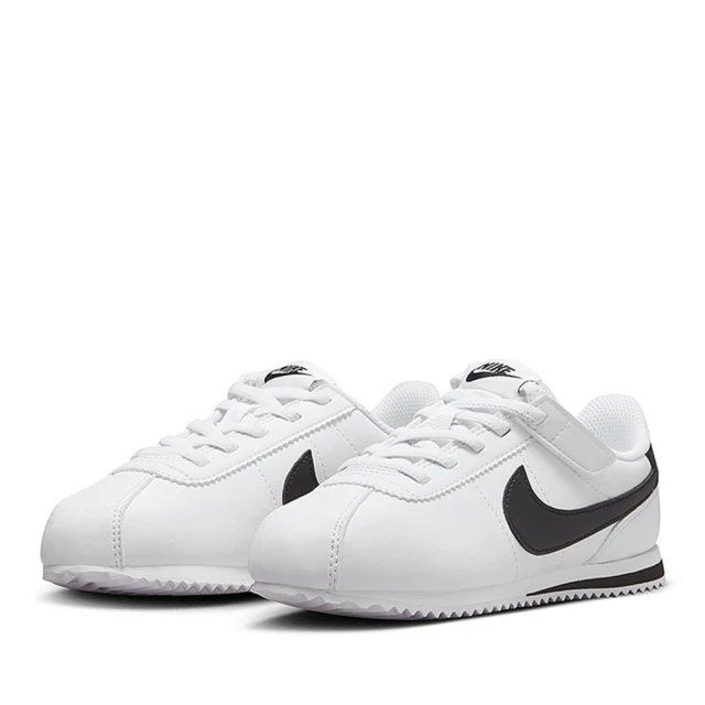 NIKE 耐吉 運動鞋 童鞋 中小童 兒童 魔鬼氈 KIDS CORTEZ EASYON PSV 白黑 DM0951-108(3C5100)