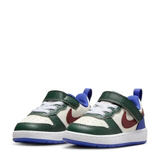 【NIKE 耐吉】運動鞋 童鞋 小童 兒童 魔鬼氈 COURT BOROUGH LOW RECRAFT TD 白綠 DV5458-300(3C5097)