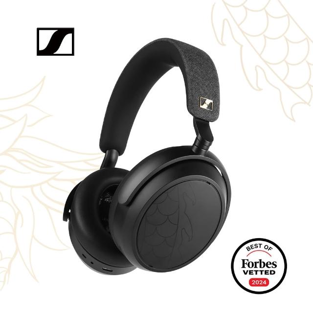 【SENNHEISER 森海塞爾】Momentum 4 Wireless 主動降噪耳罩式藍牙耳機 龍紋限量版 M4AEBT