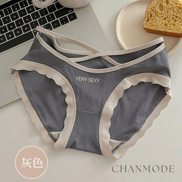 CHANMODE 香茉 前交叉性感復古蠶絲內褲