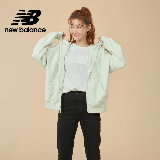 NEW BALANCE NB 刺繡NB休閒連帽外套_WJ41501NUM_女性_果綠色(美版 版型偏大)