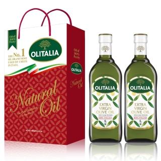 【Olitalia 奧利塔】特級初榨橄欖油禮盒組(1000mlx2瓶)