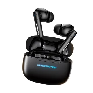 【MONSTER 魔聲】主動式降噪低延遲藍牙耳機 MON-XKT26(24小時播放、ANC主動降噪)