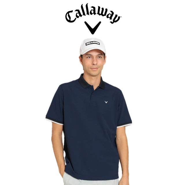 Callaway 卡拉威 SHORT SLEEVE SHIRT 男士 短袖POLO衫 海軍藍