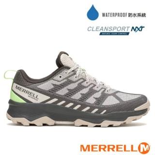 【MERRELL】男 SPEED ECO WATERPROOF 多功能防水透氣登山健行鞋(ML037867 浮石灰)