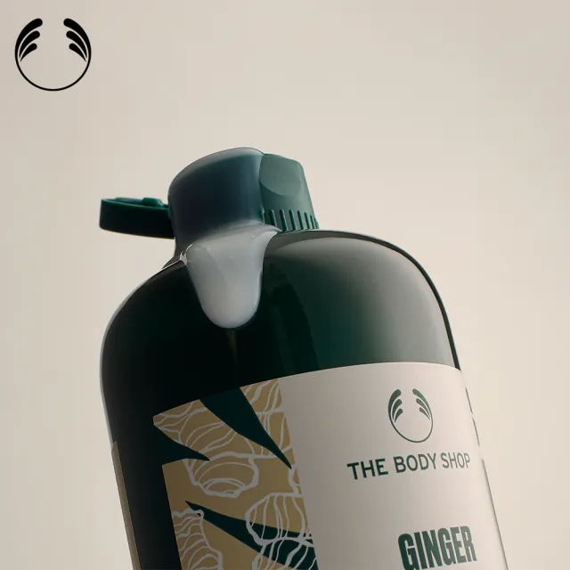【THE BODY SHOP 美體小舖】薑根鏗活頭皮護髮乳-400ML