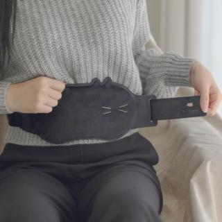 【SOLOVE】石墨烯貓咪暖宮腰帶R9(三檔溫控 USB供電發熱)