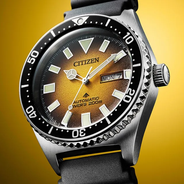 【CITIZEN 星辰】PROMASTER NY012系列 潛水機械錶-男錶  禮物  手錶(NY0120-01X)