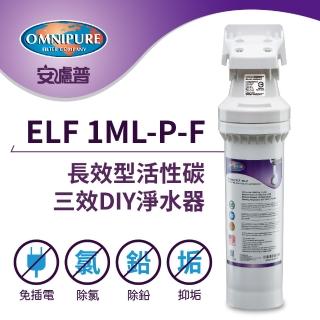 【Omnipure安濾普】ELF 1ML-P-F 長效型活性碳 除氯+除鉛+抑垢三效DIY淨水器(美國原裝進口/WQA認證/NSF認證)