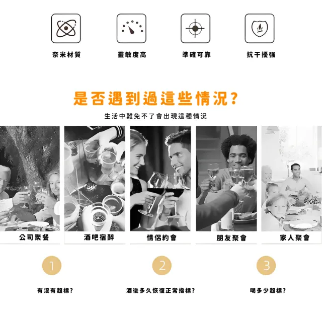 【安全駕駛】吹氣酒精測試儀(吹氣式酒測器 酒測計 偵測器 酒精濃度 檢測器 檢測儀 酒測機 測試器)