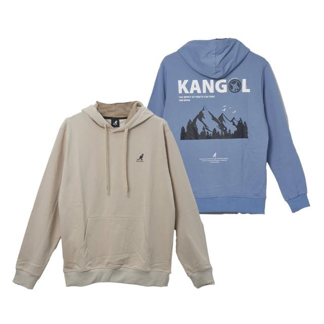 【KANGOL】袋鼠 登山風連帽長T 64558055