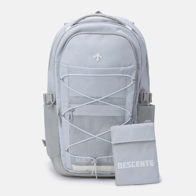 【DESCENTE】ENTER 2.0 中性 後背包 27L-32L(灰色)