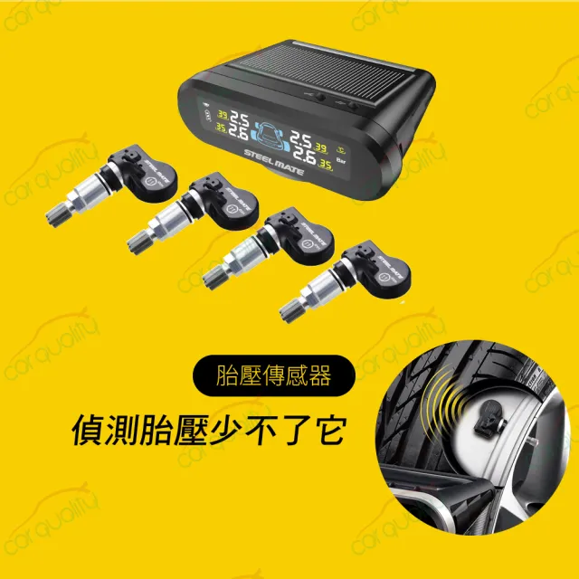 ONE-S 太陽能 TPMS胎內 胎壓偵測器 送安裝(車麗屋)