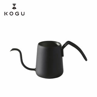 【KOGU 珈琲考具】專業 咖啡職人 1杯份 點滴式 細口手沖壺 10oz/300ml - 職人黑(日本原廠授權公司貨)