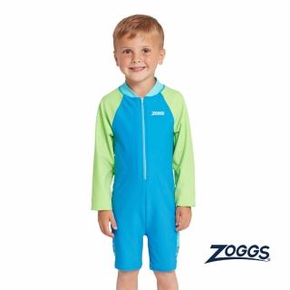 【Zoggs】幼童/大童《海底玩伴》環保長袖整件式防曬衣(小童泳衣/大童泳衣/學生泳衣/男童泳衣/防曬)
