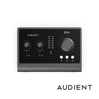【Audient】Audient iD14 MKII 錄音介面(10in/6out USB 錄音介面 總代理公司貨 保固三年)