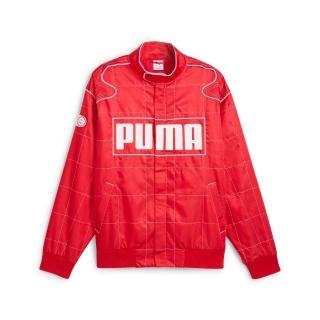 【PUMA】外套 男 女 運動立領外套 微鋪棉 歐規 Racer 紅 62991411