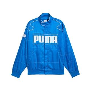 【PUMA】外套 男 女 中性 運動鋪棉外套 歐規 RACER 藍 62991458