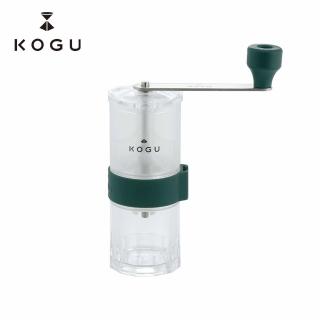 【KOGU 茶考具】綠茶 茶葉 手搖研磨機 - 透明(日本原廠授權公司貨)