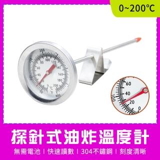 【大匠工具】油溫溫度計 咖啡溫度計 烘培溫度計 探針式 油溫計 測水溫 TNOL-F(0~200℃ 手沖溫度計)