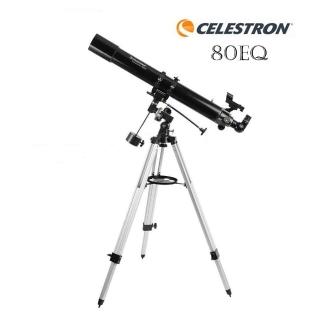 【CELESTRON】星特朗 Celestron 80EQ 折射式天文望遠鏡 具有GPS定位 APP智能尋星功能(天文 觀星)