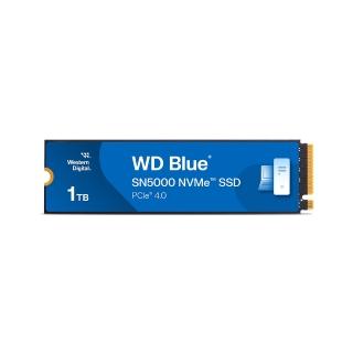 【WD 威騰】WD BLUE 藍標 SN5000 NVMe SSD 1T硬碟(WDS100T4B0E)
