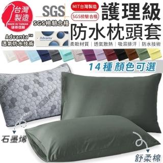 【愛Phone】護理級雙面防水枕頭套(吸濕排汗專利處理/多款顏色任君挑選)