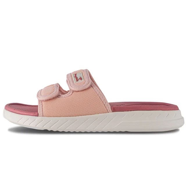 KangaROOS 美國袋鼠鞋 女 COZY SLIDE 率性潮流雙帶拖鞋 休閒/生活 粉(KW32193)