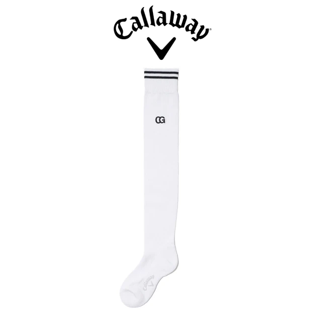 Callaway 卡拉威 KNEE-HIGH SOCKS 女士 涼感過膝長襪 白色