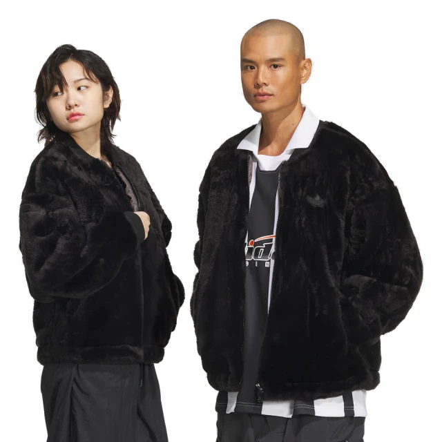 adidas 愛迪達 運動外套 休閒 絨毛 N FUR JKT U 男女 - JD3776