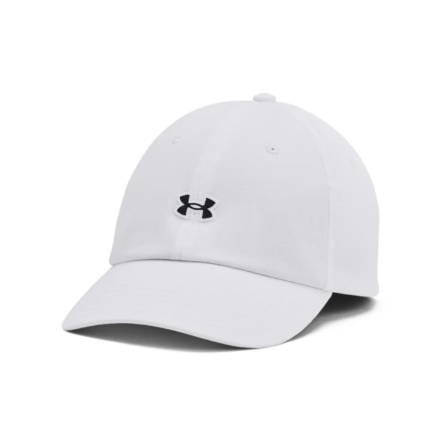 UNDER ARMOUR UA 女 Driver96 高爾夫球帽_1383485-100(白色)