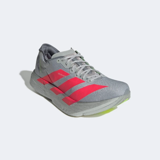 adidas 愛迪達 競速跑鞋 Adizero Adios Pro 4 M 男鞋 灰 紅 運動鞋 愛迪達(JR6372)