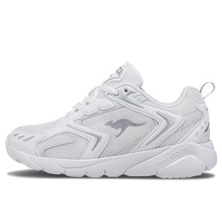 【KangaROOS】美國袋鼠鞋 女 BLEND 2 復古跑鞋/運動/穿搭/生活白(KW41529)