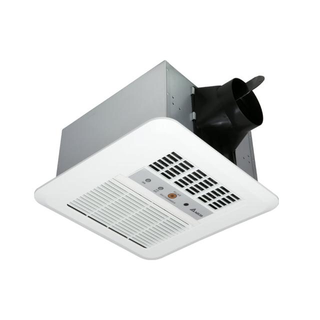 臺達電子 DELTA VHB30ACRT-B 標準300系列多功能迴圈涼暖風機，結合暖房、涼風、乾燥、換氣四大功能，專為浴室設計，IP67防水防塵遙控器讓操作更安心。適用3-6坪空間，六段定時設定，省電DC直流馬達高速大風量僅15W，8重安全防護，PTC陶瓷加熱器防燙傷。全機三年保固，已投保1000萬產品責任險。尺寸300x300x175mm，需DIY自行組裝，連線管100mm，重量5KG。跟浴室潮濕說再見，靜音省電高速換氣，選臺達電子，溫暖舒適一機搞定！