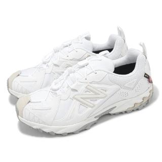 【NEW BALANCE】休閒鞋 610X V1 男鞋 女鞋 白 月亮灰 防水 拼接 越野跑鞋 情侶鞋 NB(ML610XN-D)