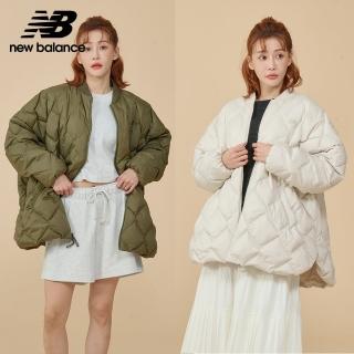 【NEW BALANCE】NB 保暖防潑水外套 女性 米白/軍綠色 WJ43503DMO WJ43503MBM(美版 版型偏大)