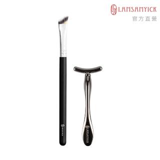 【LSY 林三益】修片級小臉美顏組(T型臉部推推棒+遮瑕刷)