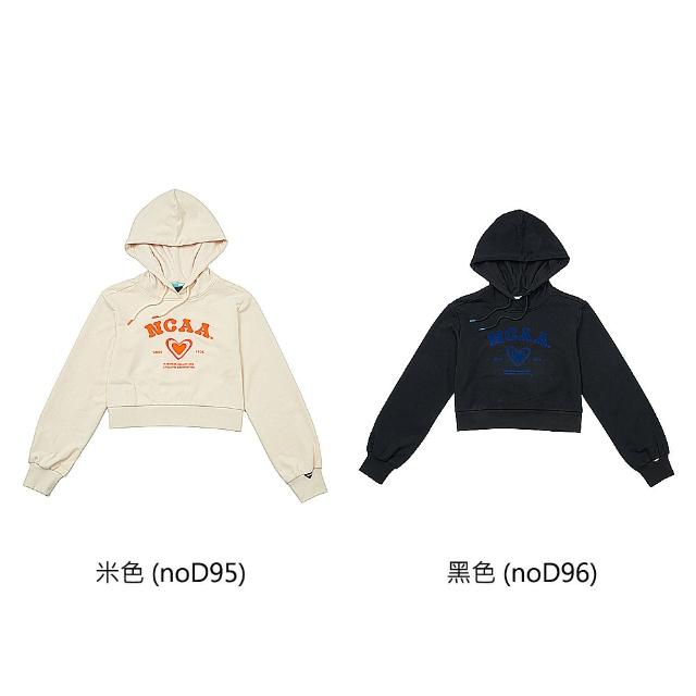【NCAA】NCAA 長袖上衣 短版帽T 女款 74521051