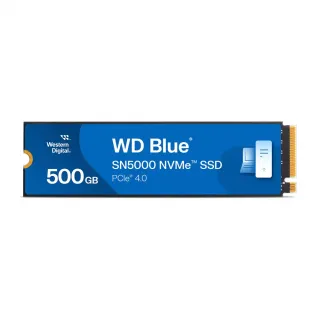 【WD 威騰】藍標 SN5000 500GB Gen4 M.2 NVMe PCIe SSD固態硬碟 最高讀取5000MB/s 5年保