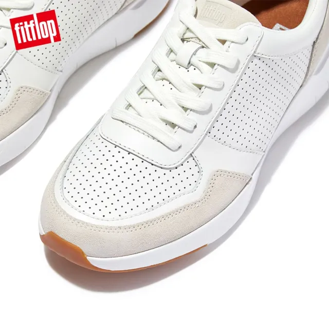 【FitFlop】ANATOMIFLEX MENS LEATHER-MIX SNEAKERS 運動風繫帶休閒鞋-男(三色)