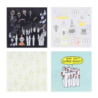 【sun-star】Moomin 嚕嚕米 盒裝便條紙 溜溜們
