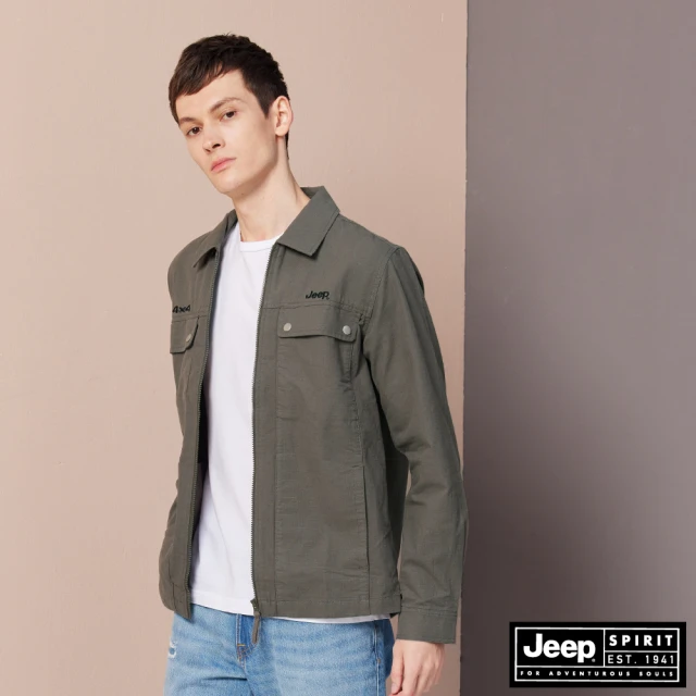 JEEP 男裝 率性立體多口袋短褲(灰色)優惠推薦