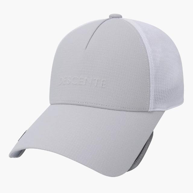 【DESCENTE】MENS EXTENDABLE CAP 男士 高爾夫球帽(灰色/深藍色)