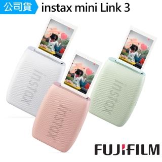 【FUJIFILM 富士】instax mini Link 3 相印機(公司貨-贈2盒卡通底片+專屬束口袋)