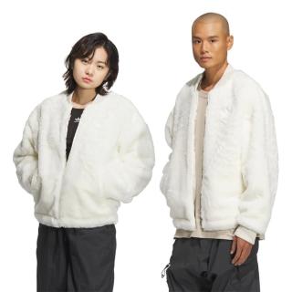 【adidas 愛迪達】運動外套 休閒 絨毛 N FUR JKT U 男女 - JD3777