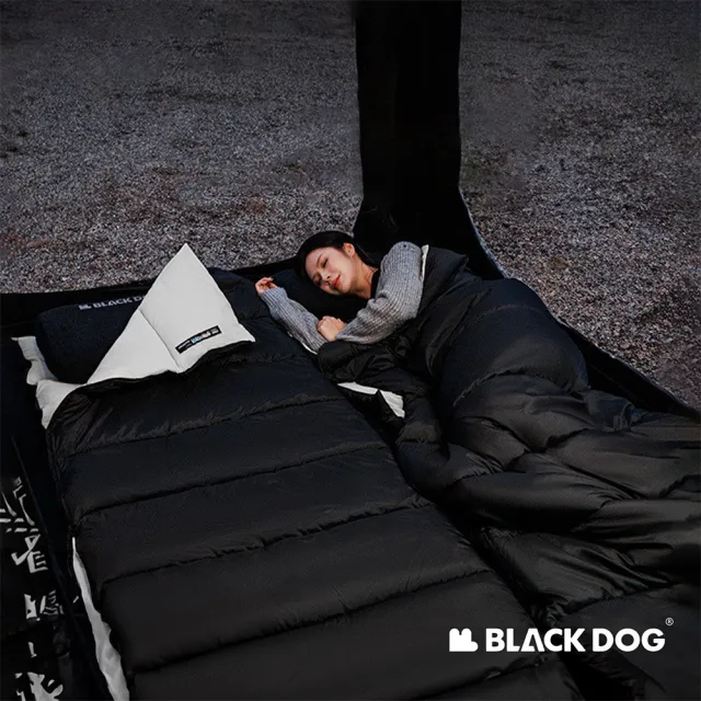 【Blackdog】F230思眠可機洗拼接信封睡袋 WS048(台灣公司貨)