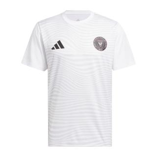 【adidas 愛迪達】M Messi N&N 男 足球衣 短袖上衣 運動 訓練 吸濕排汗 邁阿密 白(JJ2591)