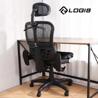 【LOGIS】曜影馭衣電腦椅(辦公椅 電腦椅 透氣網布椅 辦公室衣架椅)
